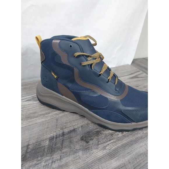 Teva Geotrecca RP 1129588 Men\'s Black/Grey MidTop Waterproof Hiking Boot SZ 11.5 main image 9